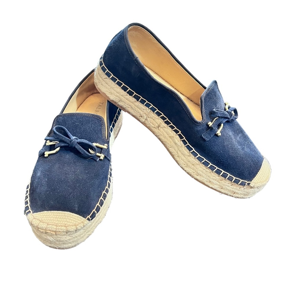 Talbots Espadrille Wedge Shoe Size 8